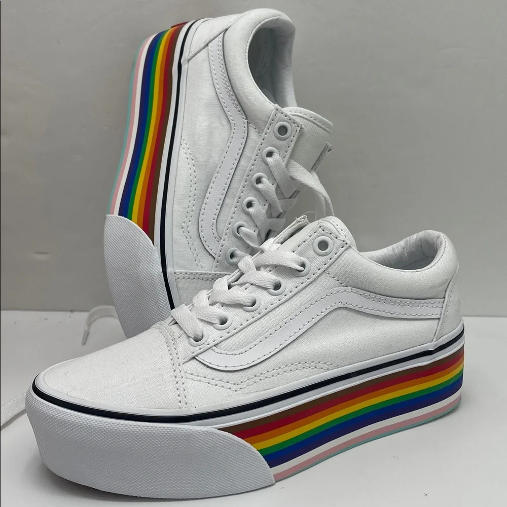 Vans vibrant rainbow